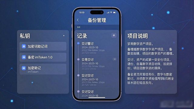 imToken官方下载1.0版 信息管理设置教程