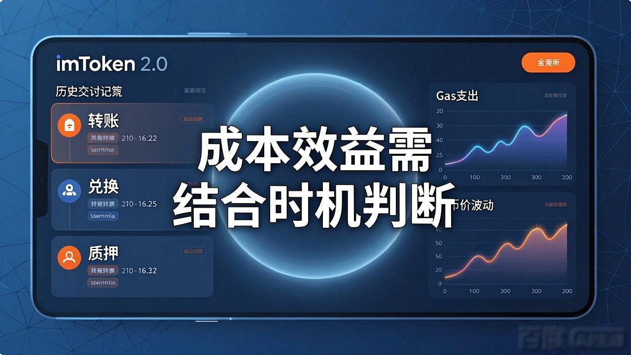 imToken 2.0成本效益怎么算？新手看这几点就够